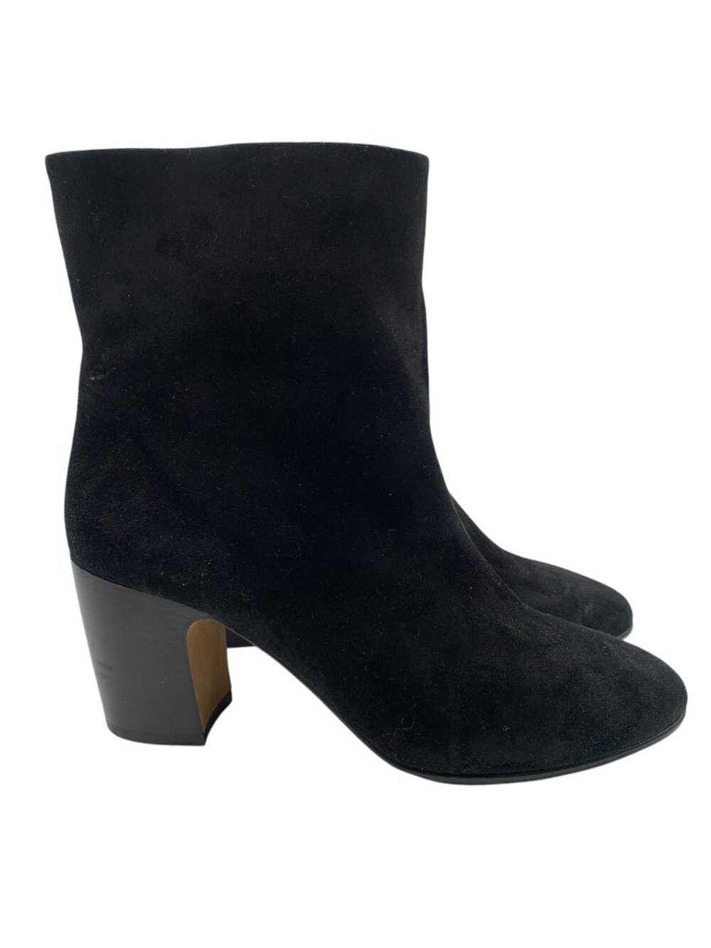 Vince Dryden Ankle Boots Suede Bootie Women’s Sz 10 M Black Minimalist Office. #